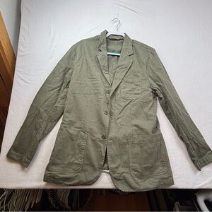 Taylor Stitch Men’s Large 42 Green The Foundation Blazer Jacket